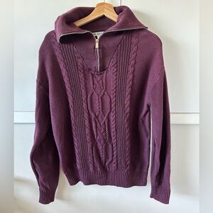 Reitmans cotton cable sweater